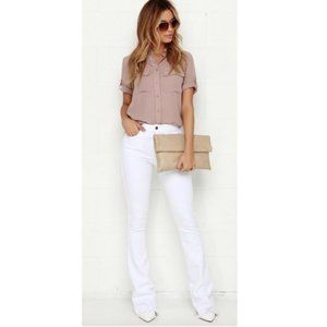 Lulu's BEST OF FRIENDS Button Up, Size MED